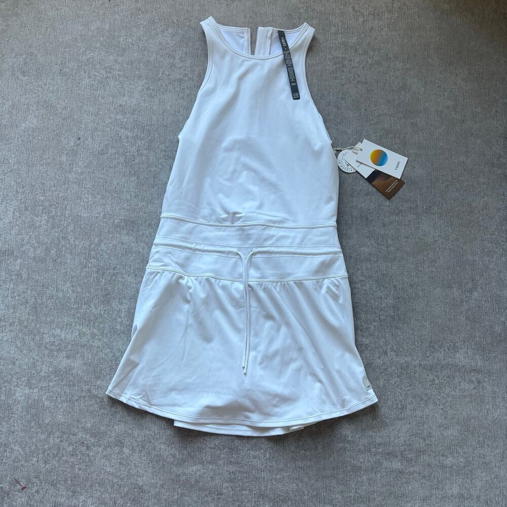NWT White Vuori Daily Tennis Dress